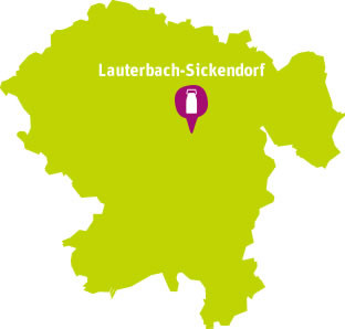 Familie Rockel Lauterbach Sickendorf auf der Karte