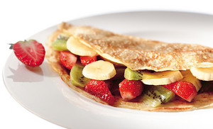 Crepes mit Obst