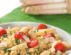 Spargelrisotto