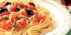 Spaghetti in fruchtiger Tomatensauce