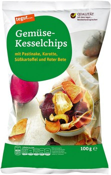 Gemüse-Kesselchips