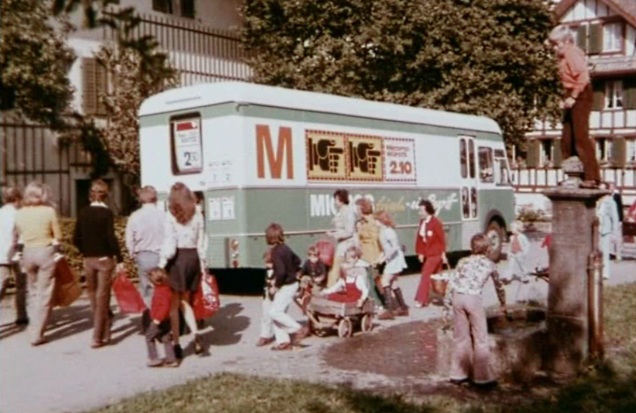 Migros Verkaufswagen von 1960